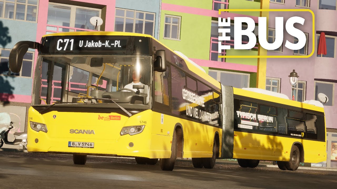 The Bus - Berlin Route C71 - U Afrikanische Str. To U Jakob-Kaiser-Platz | Logitech G29