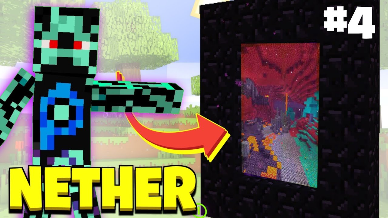 I Almost Died In the Nether in Minecraft Survival Series | Hindi ...
