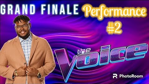 Justin Aaron Performs "break every chain" | the voice Grand Finale | 2023