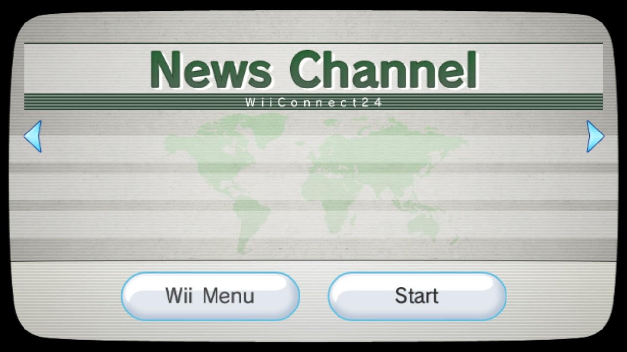 Nintendo Wii System - News Channel