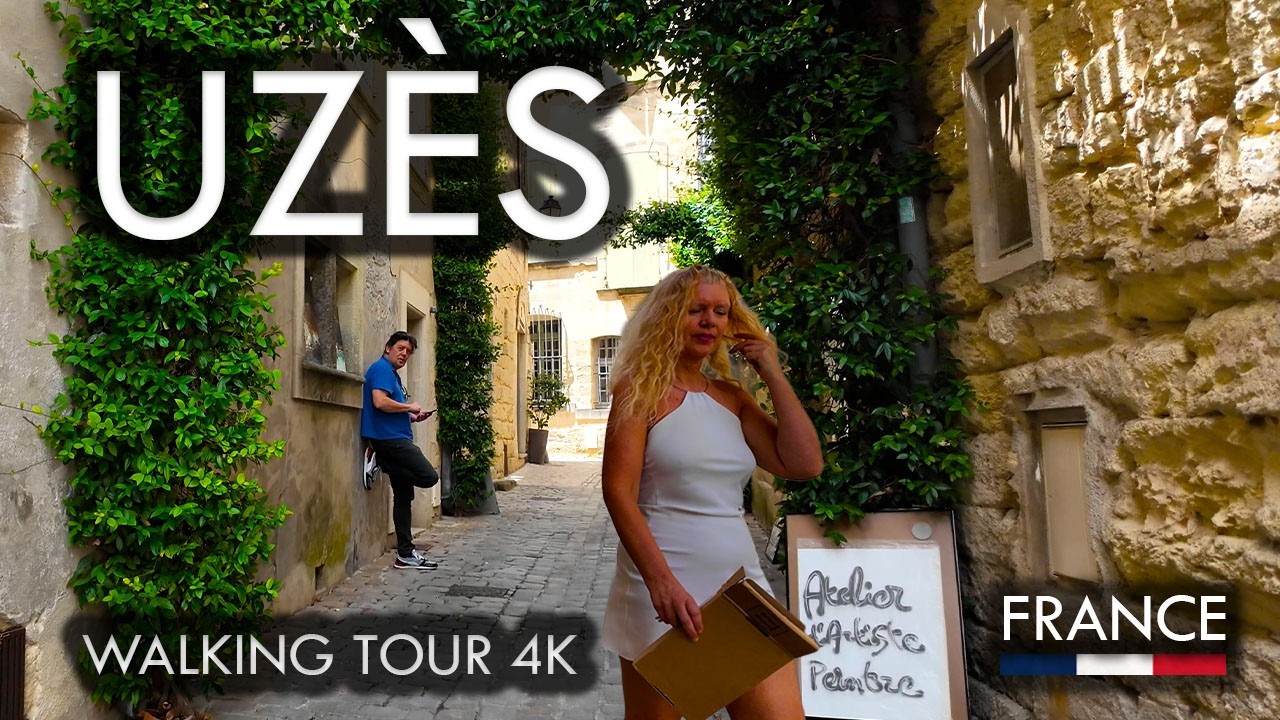 WALKING THROUGH UZÈS 🇫🇷 | French Village Charm, Market Square & Ancient Alleys