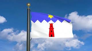 Flag of Gharb (moving clouds)