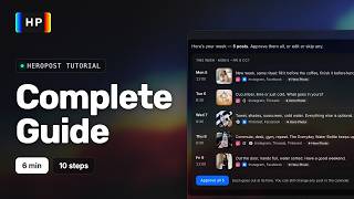Heropost Tutorial: The Complete Guide (Hero_Agent, Hero_Photo, Scheduling & More)