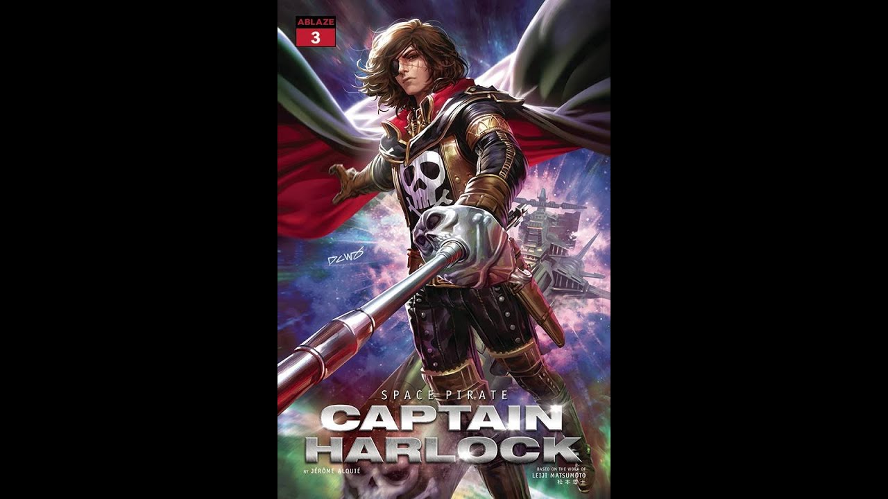 Space Pirate Captain Harlock #3 Ablaze Leiji Matsumoto #QuickFlip