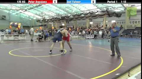 125 KG Peter Anguiano vs Joel Yahner