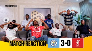 Manchester City 3-0 Liverpool | Premier League Fan reactions | Haaland Gonzalez Doku 