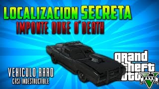 GTA V PS4 Localizacion oculta Imponte Duke O' Death - Donde encontrar Vehículo Indestructible