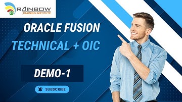 Oracle Fusion Technical+OIC  Demo class -1