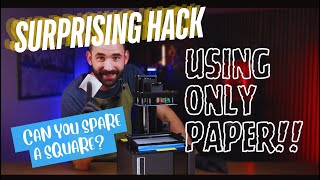 THE Perfect Hack! Clean your printer!