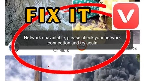 Fix Vmate Network Network Unavailable Please check your Network connection and try again Problem