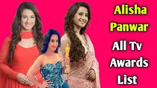 Alisha Panwar All Tv Awards List Indian Television Actress Ishq Mein Marjwan