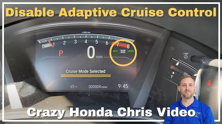 Adaptive cruise control problem honda civic 2022