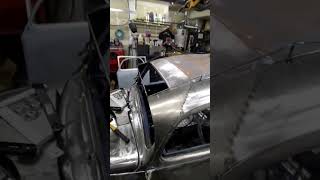 VW Beetle WIDE BODY on Air Ride windshield visor Lambo doors #volksrod #custom #fabrication