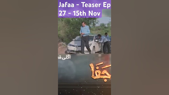 Jafaa - Teaser Ep 27 - 15th Nov 2024 Sponsored By Salai, MasterPaints  Ujooba Beauty Cream, HUM