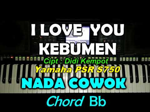 Didi Kempot - I Love You, Kebumen [KARAOKE] By Saka