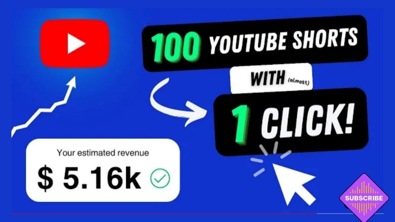 How I Made 100 YouTube Shorts with (almost) 1 CLICK for a Faceless ...