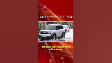 TRIỀU CƯỜNG KHIẾN NHIỀU TUYẾN ĐƯỜNG CHÌM TRONG NƯỚC