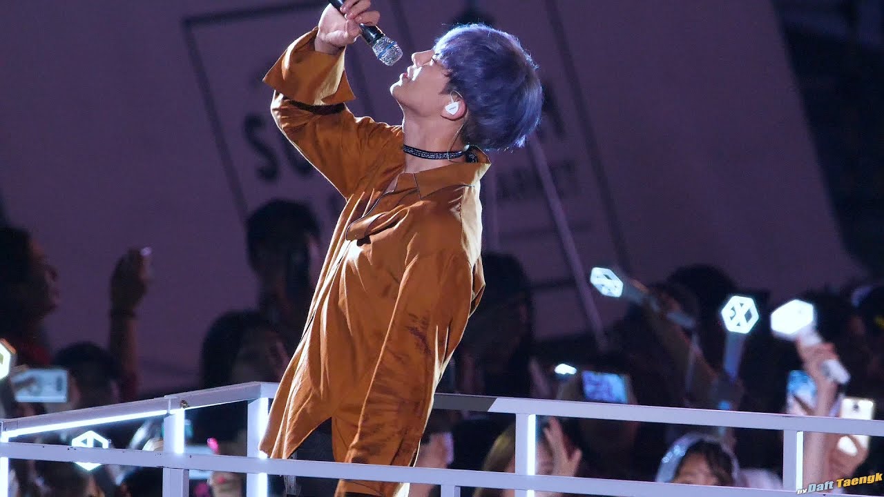 170708 SMTOWN LIVE - 찬열(EXO) '나비소녀' 4K 직캠 by DaftTaengk