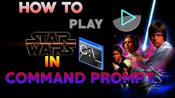 How to Play Star Wars Movie in Command Prompt