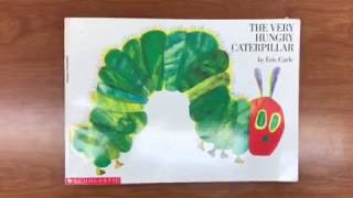 Song "The Very Hungry Caterpillar" はらぺこあおむし英語