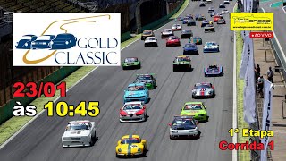 Gold Classic - 1ª Etapa 2021 - Corrida 1 - Interlagos - Ao Vivo