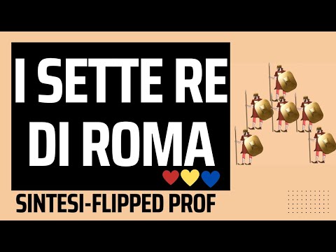 I 7 Re di Roma in 3 minuti flipped classroom