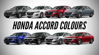 2022 Honda Accord (US-spec) - All Colour Options - Images | AUTOBICS