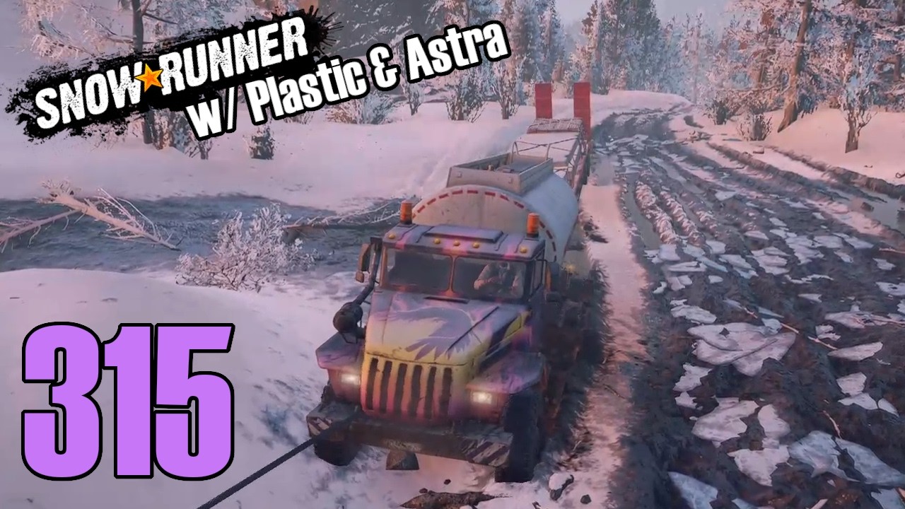 Неудачное место | Кооператив Snowrunner [315]