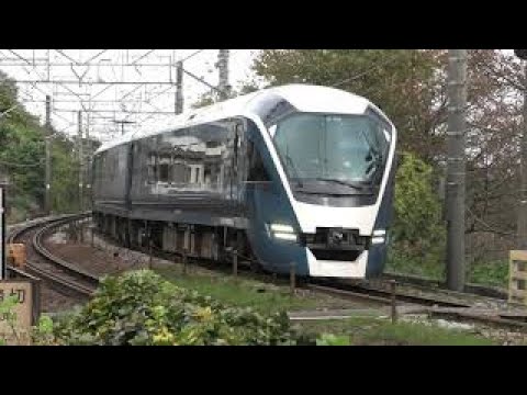 【4K】東海道本線 下り 特急列車 サフィール踊り子 ５号 E261系 RS2編成 (8両) JR東日本 宮オオ 根府川 2020.11.08 M2960006