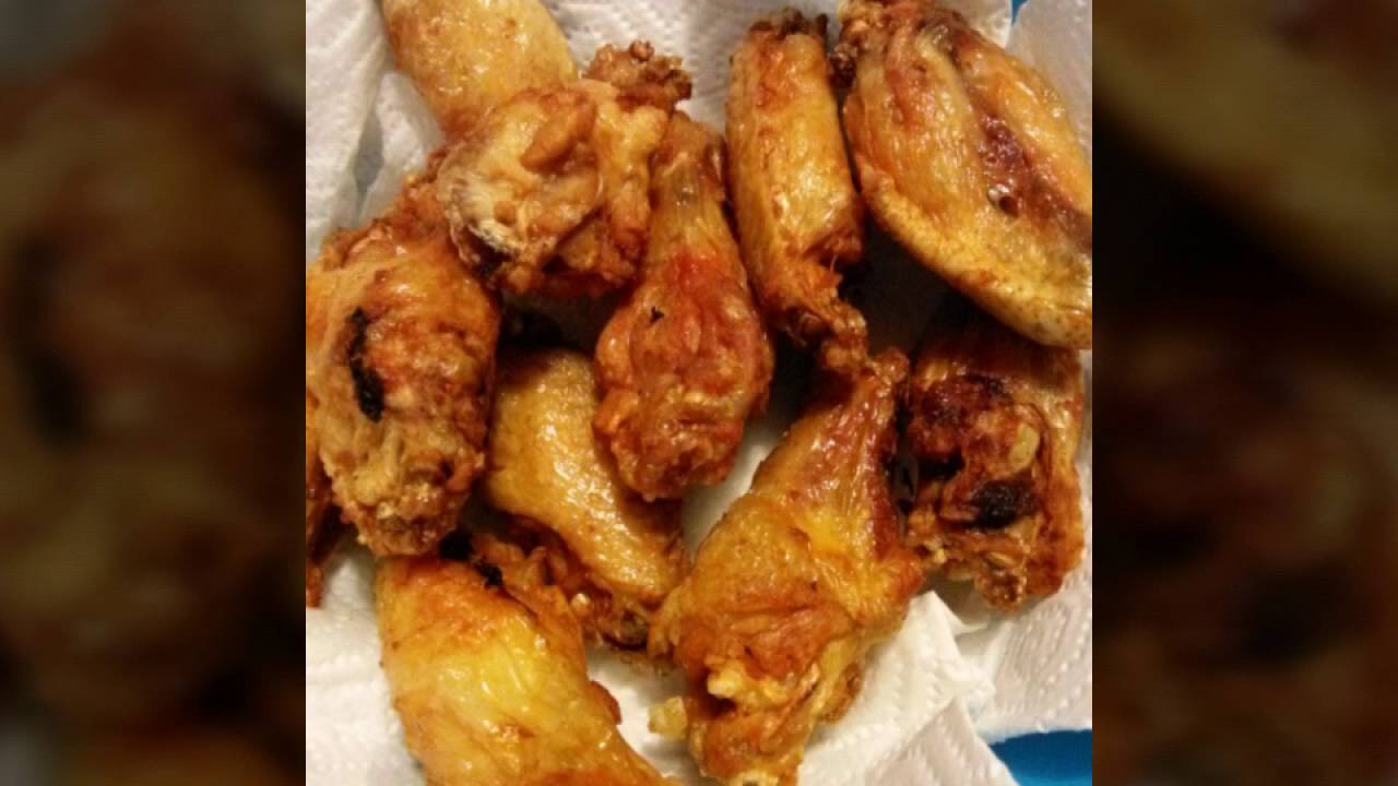 Fried chicken wings slideshow YouTube