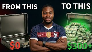 HOW I MADE OVER $300 TRADING GBP/USD  (A Beginners Guide On How  To Trade The forex market) 