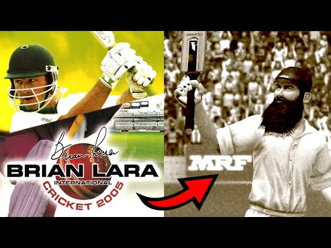 I played The Ashes on Brian Lara International Cricket 2005!