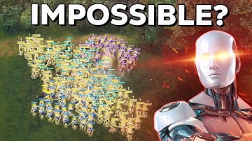 World First 1 vs 7 Absurd A.I. in Age of Empires 4