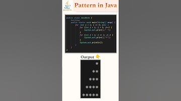 Day 18 : Pattern in java.......💡 #java #fypシ #education #shorts #learning #skills
