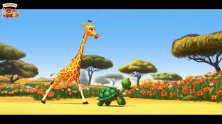Gigi the Giraffe & Tommy's Joyful Savannah Journey 🌼🐢- Read Aloud Story for Kids