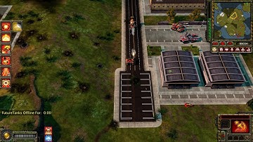 C&C Red Alert 3 Uprising Hammer Tank vs Reaper