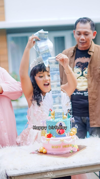 SELAMAT ULANGTAHUN BABY DINAR, ADA YANG TAU GAK DINAR ULTAH KE BERAPA? #shorts #short