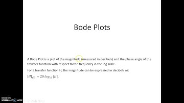 Bode Plots an Introduction