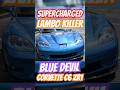 The Blue Devil Corvette C6 ZR1 Supercharged Review. #corvette #zr1 #chevy #cars #corvettec6