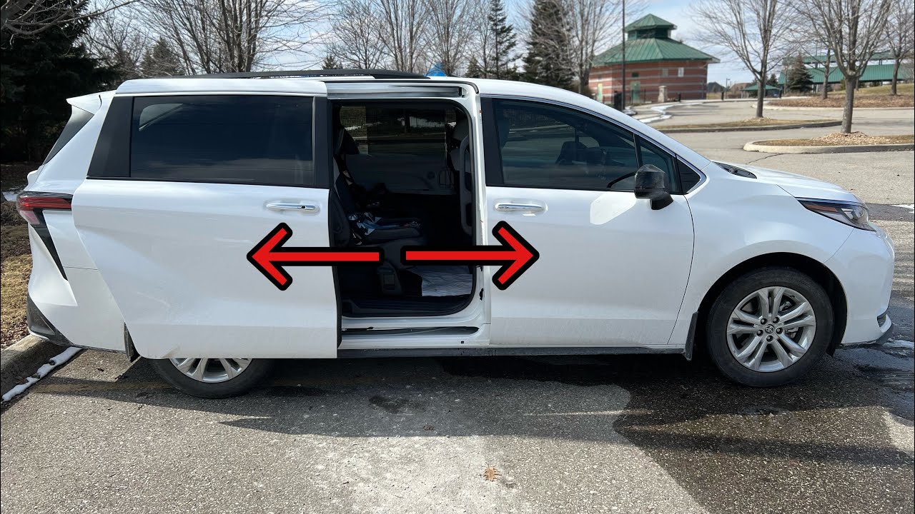 HELP! 2022 Toyota Sienna HYBRID rear door doesn’t open wide enough