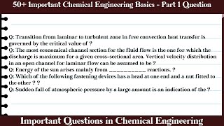 MCQ Questions Chemical Engineering Basics - Part 1 with Answers screenshot 4