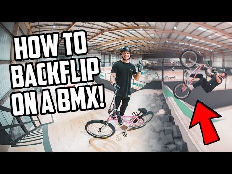 COMO BACKFLIP EM UMA BICICLETA BMX!