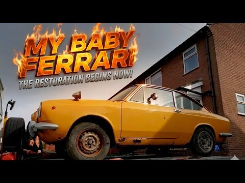 My FIAT 850 Sport Project (Baby Ferrari) - YouTube