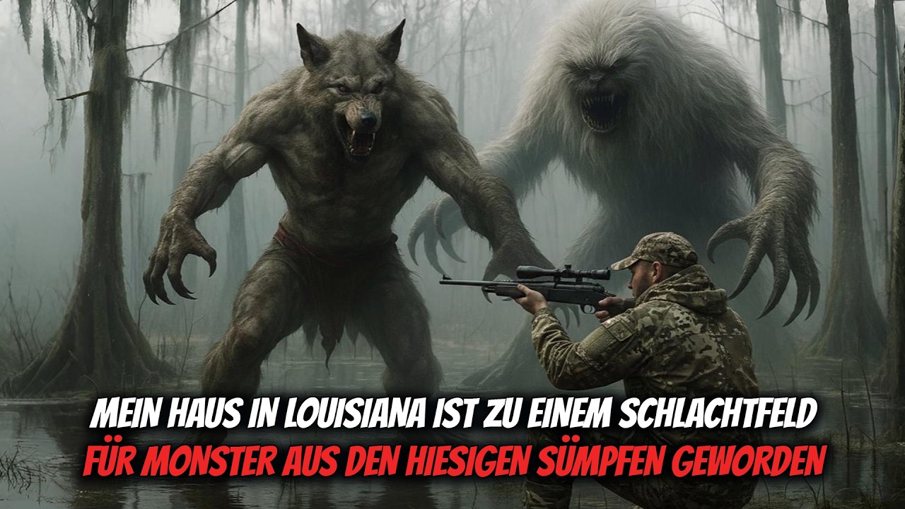 Mein Haus in Louisiana ist zu einem Schlachtfeld für Monster aus den hiesigen Sümpfen geworden.