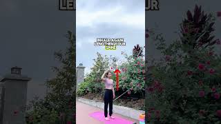 ✅ Check your imbalance in the Mountain Pose #yogawithemberlynn #yogaalignment #balancedyoga