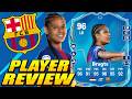 She OWNS THE LEFT SIDE ⚡🏆 96 Women’s UCL Winners Brugts Review! 96 UWCL Winners Brugts Player Review