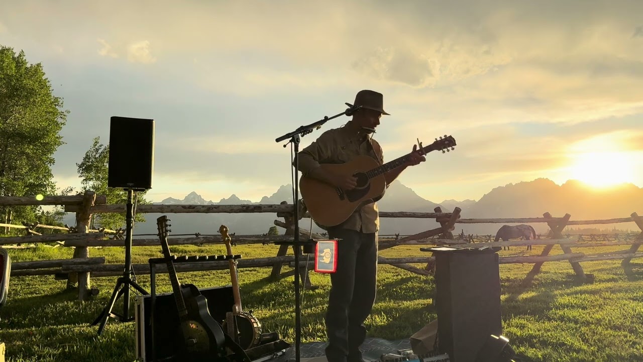 Aaron Davis - "Clay Pigeons" (Blaze Foley/John Prine) - 7-24-25 Lost Creek Ranch, Jackson Hole, WY￼