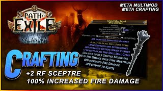 PoE 3.19 - Crafting  2 RF Sceptre - Righteous Fire Inquisitor