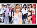 Cosplay 4K - Bunny Girl Cheerleader Idol Anime Game Cute Collection Which Look Wins アニメゲーム 코스프레