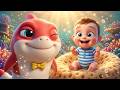 Baby Shark’s Broken Tail 🩹😢 | Emotional Ocean Rescue, Nursery Rhymes & Kids Songs for Toddlers